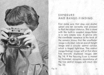 Agfa Super Isolette, Directions for use. (original).