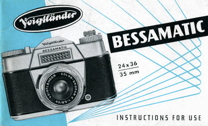 Voigtlander Bessamatic, Instructions for use. (original).