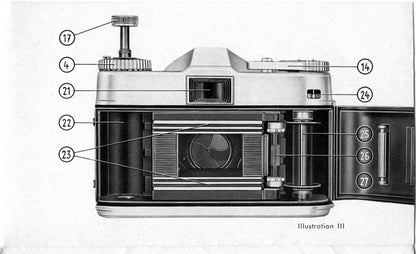 Voigtlander Bessamatic, Instructions for use. (original).