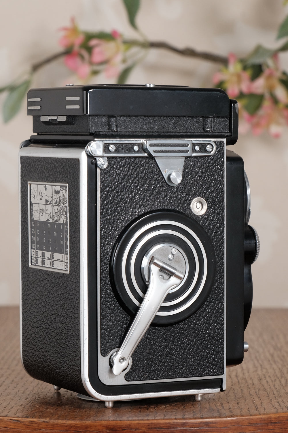 MINT! 1955 Rolleiflex with Synchro-Compur shutter & Coated Tessar lens. Freshly Serviced, CLA’d!