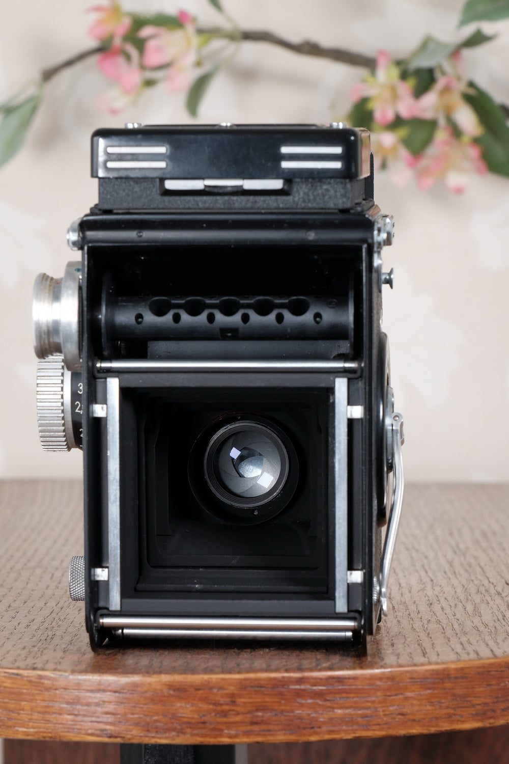 MINT! 1955 Rolleiflex with Synchro-Compur shutter & Coated Tessar lens. Freshly Serviced, CLA’d!