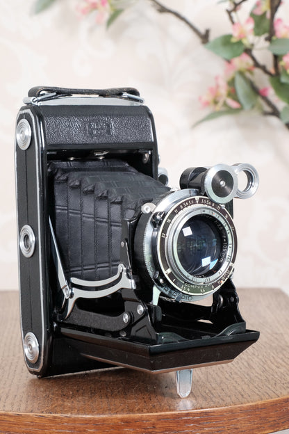 1948 Zeiss-Ikon Super 6x9 Ikonta 531/2, Coated Zeiss Tessar lens, CLA’d, Freshly Serviced!