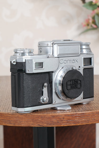 Near mint, 1941 Zeiss Ikon Contax III, CLA'd, Freshly Serviced!