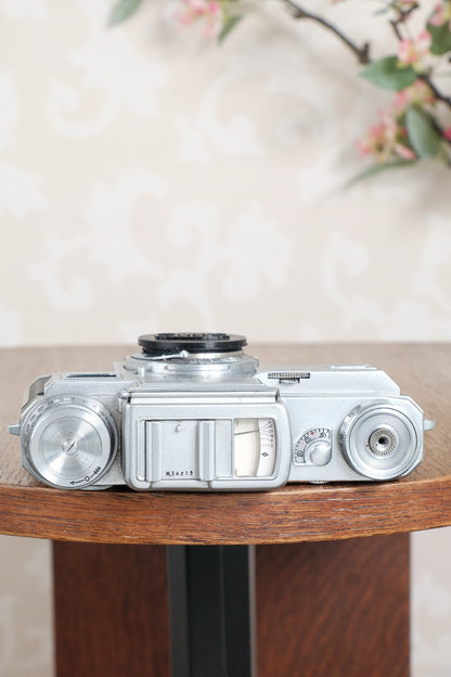 Near mint, 1941 Zeiss Ikon Contax III, CLA'd, Freshly Serviced!