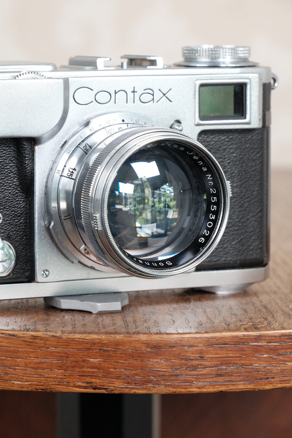 Near mint! 1939 Carl-Zeiss Jena  1.5/5cm (50mm). Sonnar Lens for Contax II & III Rangefinder cameras