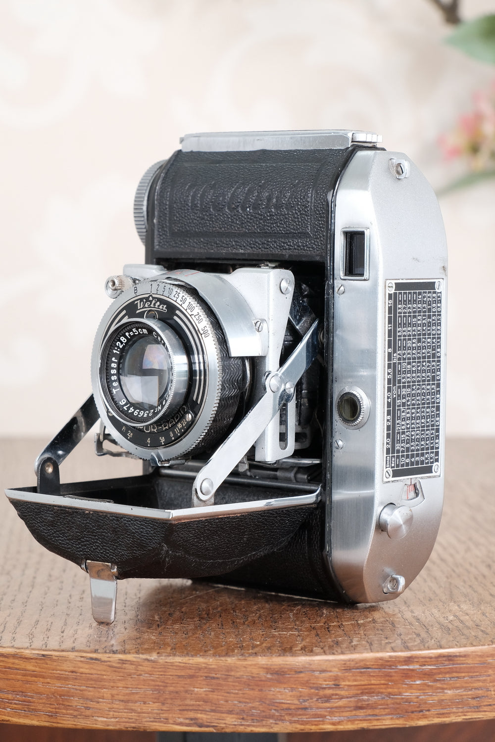 SUPERB!  1938 Welta Weltini, 35mm Rangefinder Camera. CLA'd, Freshly Serviced!