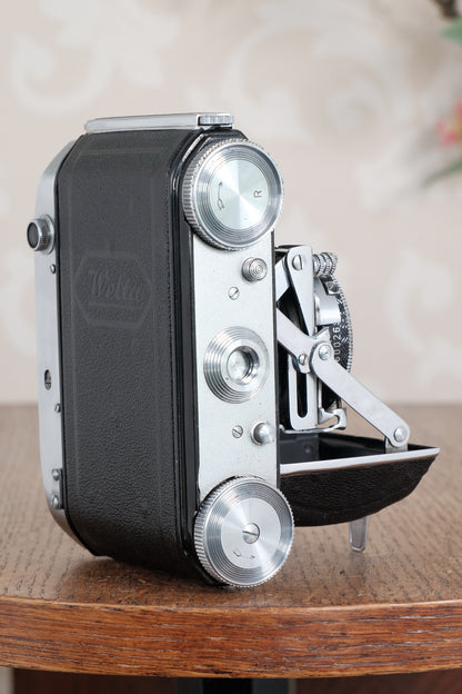 SUPERB!  1938 Welta Weltini, 35mm Rangefinder Camera. CLA'd, Freshly Serviced!