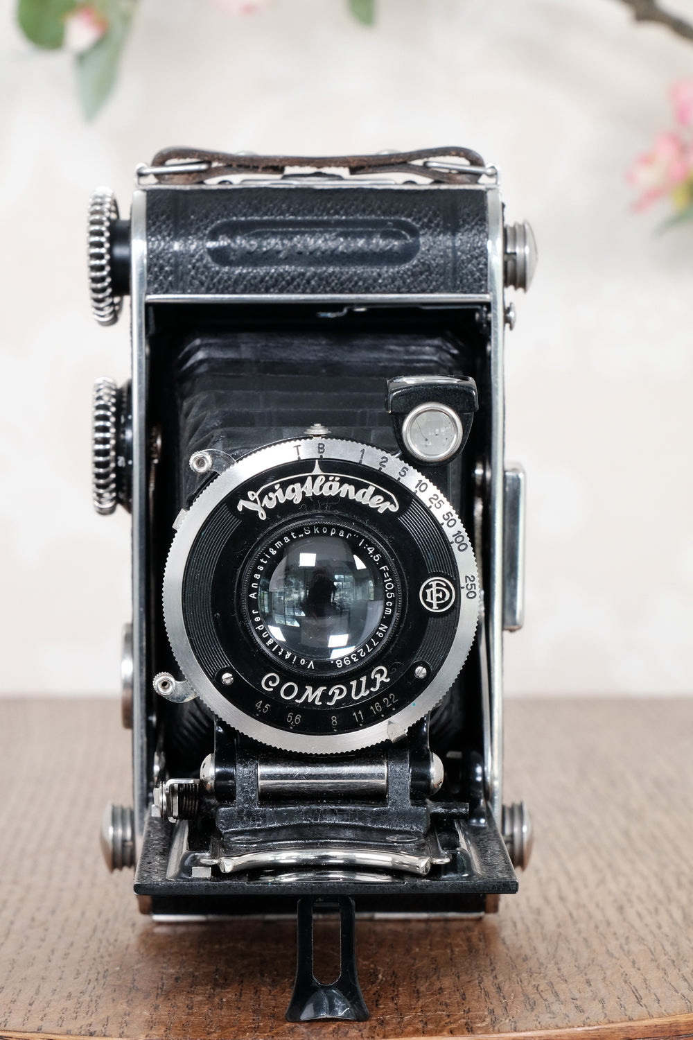 Mint! 1936 Voigtlander Inos II 6x9 Folder, CLA’d, Freshly Serviced!