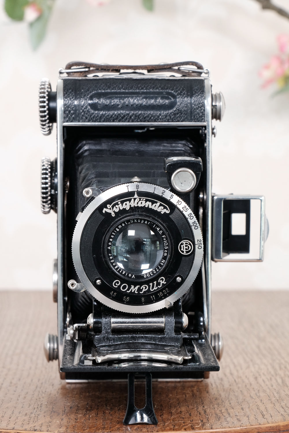 Mint! 1936 Voigtlander Inos II 6x9 Folder, CLA’d, Freshly Serviced!