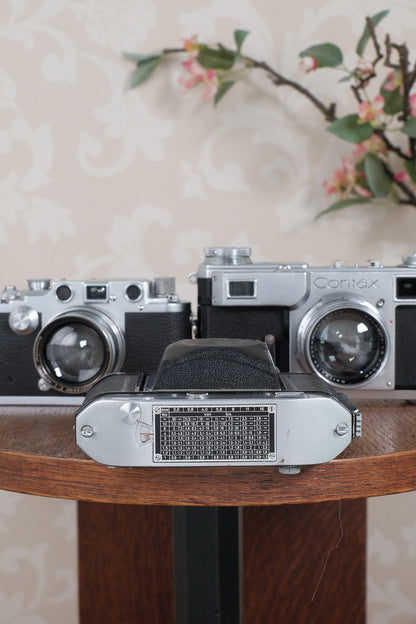 SUPERB!  1938 Welta Weltini, 35mm Rangefinder Camera. CLA'd, Freshly Serviced!