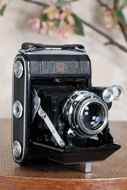 Superb! 1953 Zeiss Ikon Super Ikonta, Synchro-Compur & Coated Tessar. CLA’d, Freshly Serviced!