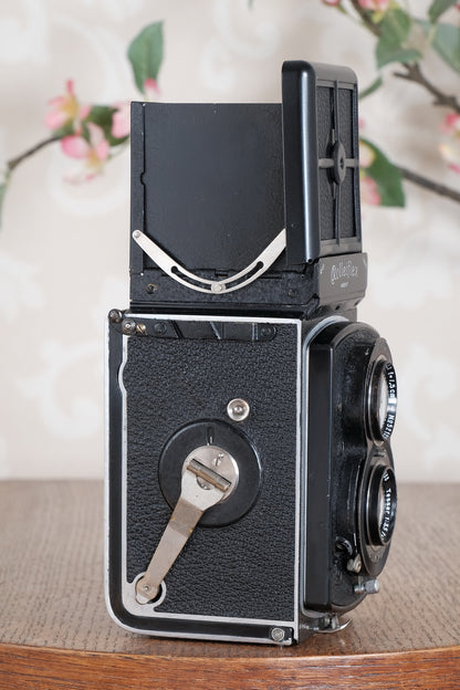 Superb 1936 Old Standard Rolleiflex with lovely original case and strap. Freshly Serviced, CLA’d!