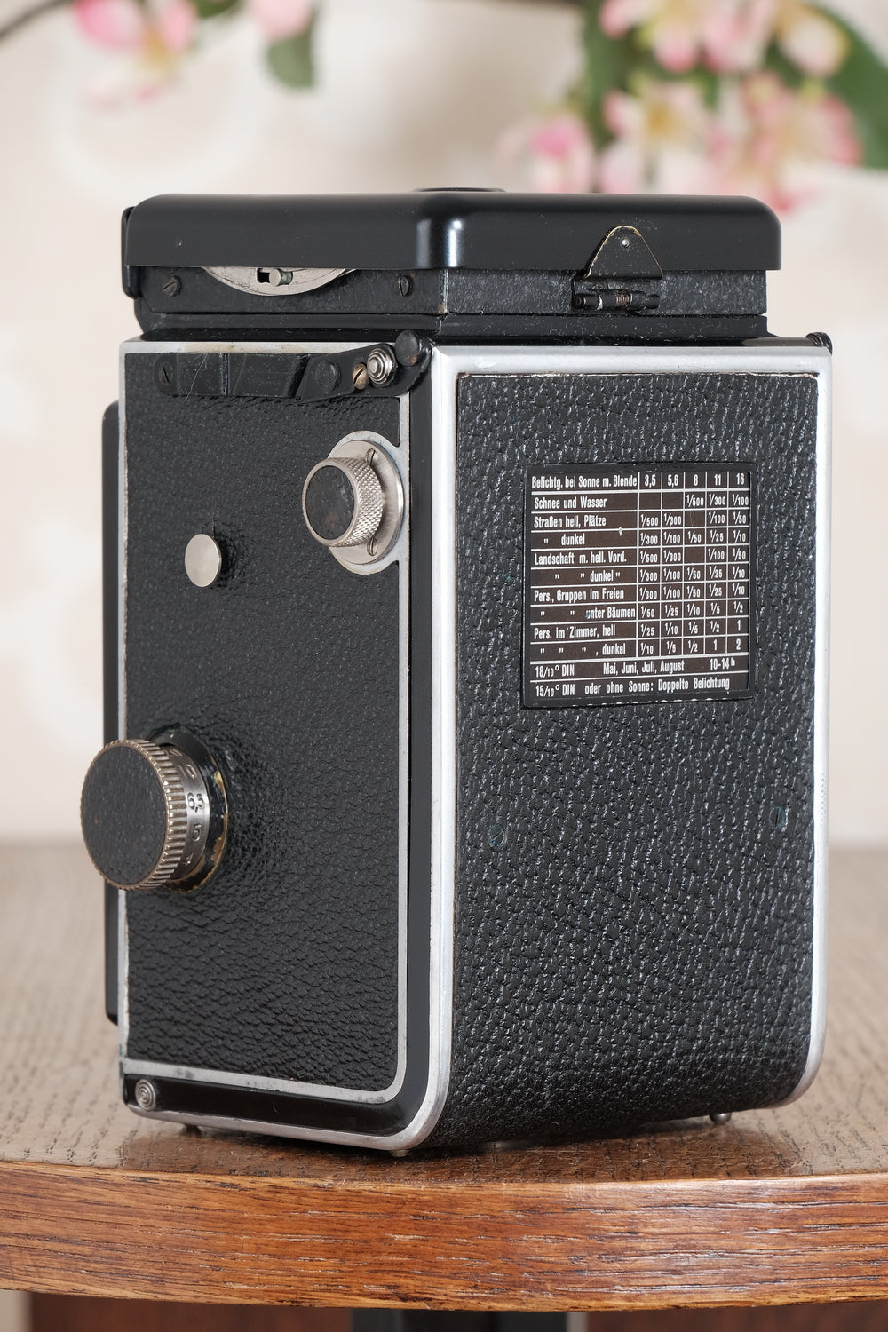 Superb 1936 Old Standard Rolleiflex with lovely original case and strap. Freshly Serviced, CLA’d!