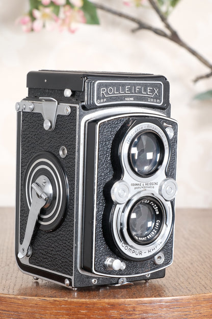 Superb! 1938 Rolleiflex Automat, Freshly Serviced, CLA’d!