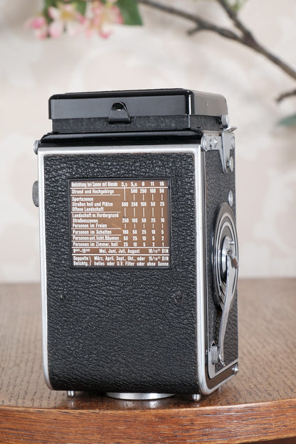 Superb! 1938 Rolleiflex Automat, Freshly Serviced, CLA’d!