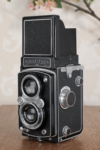 Superb! 1938 Rolleiflex Automat, Freshly Serviced, CLA’d!