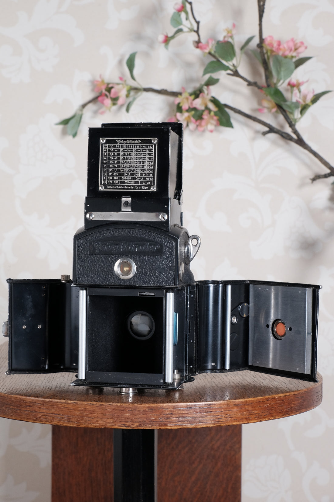 1935 Voigtlander 6x6 Superb TLR, the desirable model with “big ears”, CLA’d, Freshly Serviced!