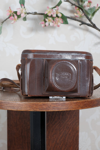 Near Mint! 1937 Zeiss Ikon Contax II Body with 50mm Zeiss Sonnar lens & Original case,  CLA'd, Freshly Serviced!