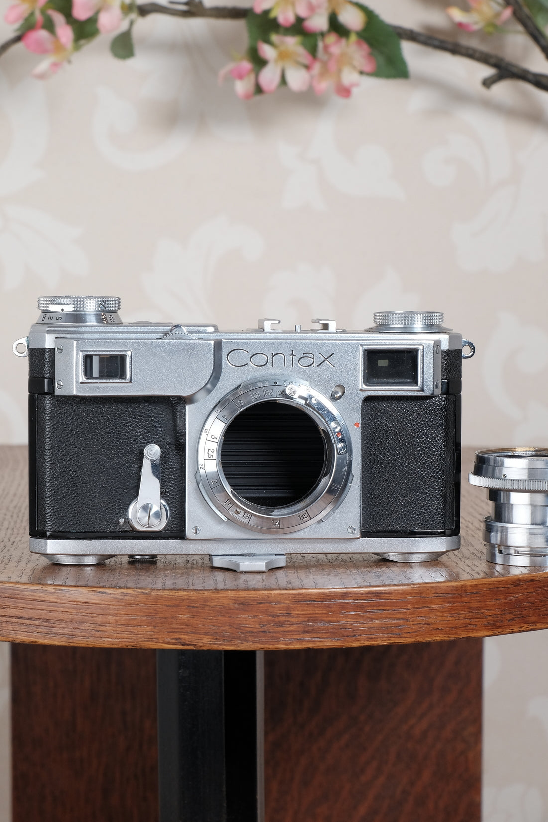 Near Mint! 1937 Zeiss Ikon Contax II Body with 50mm Zeiss Sonnar lens & Original case,  CLA'd, Freshly Serviced!