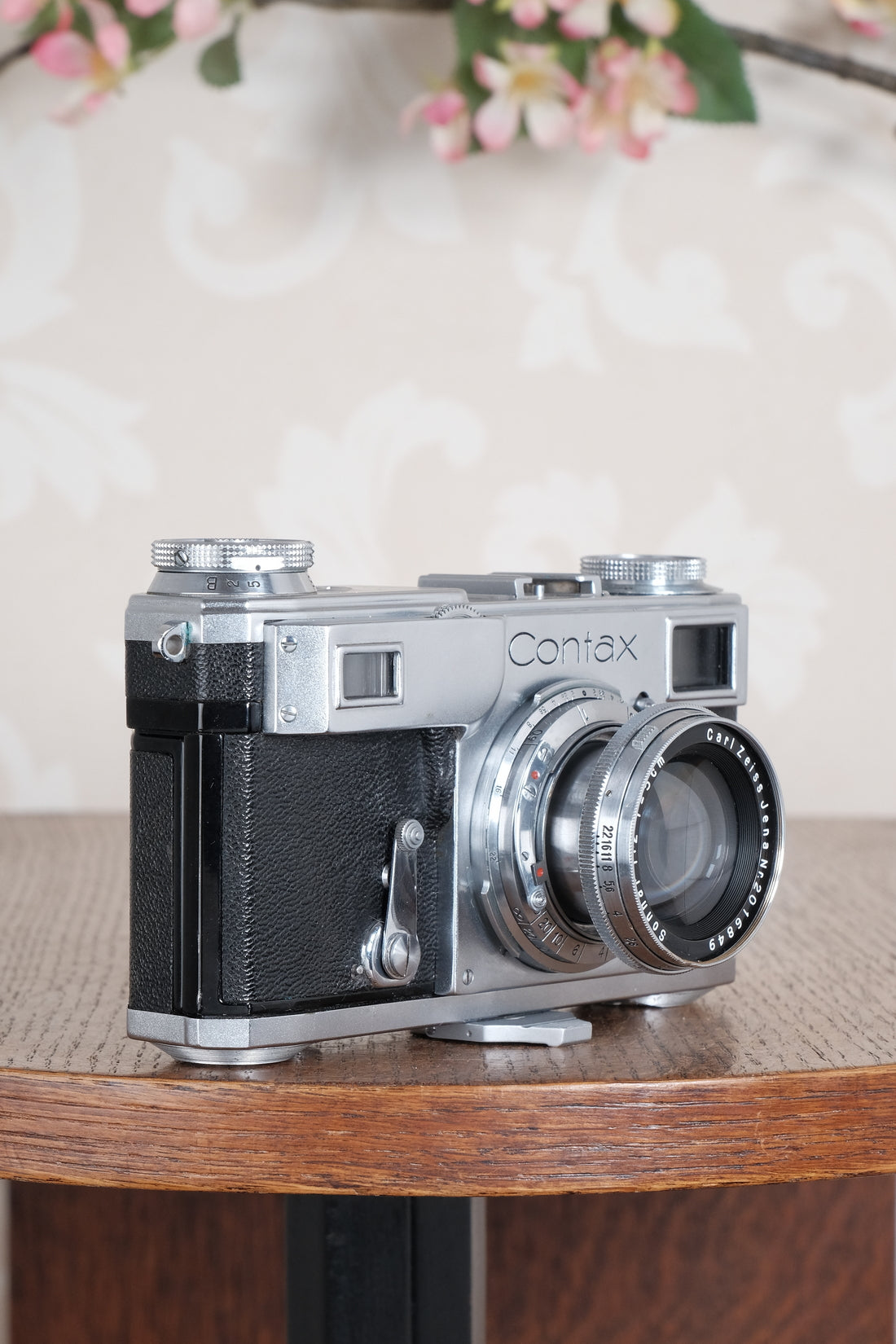 Near Mint! 1937 Zeiss Ikon Contax II Body with 50mm Zeiss Sonnar lens & Original case,  CLA'd, Freshly Serviced!