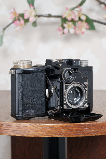 Superb! 1934 Zeiss-Ikon Super Nettel (236/24), CLA'd, Freshly Serviced!