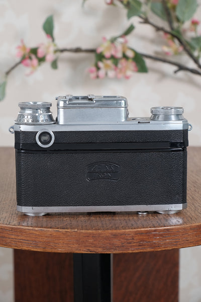 Superb! 1938 Zeiss Ikon Contax, CLA'd, Freshly Serviced!