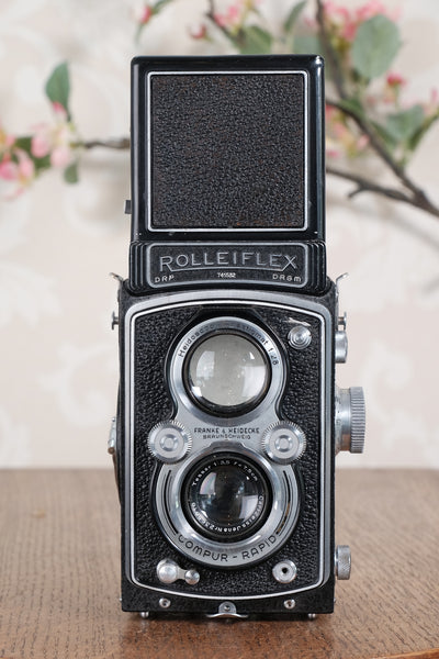 Superb! 1938 Rolleiflex Automat, Freshly Serviced, CLA’d!