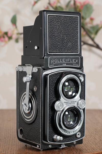 Superb! 1938 Rolleiflex Automat, Freshly Serviced, CLA’d!