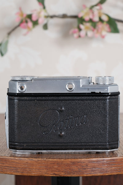 SUPERB! Kodak Retina II, German made prewar 35mm Coupled rangefinder with Fast 2.0/50mm lens, CLA'd, Freshly Serviced!