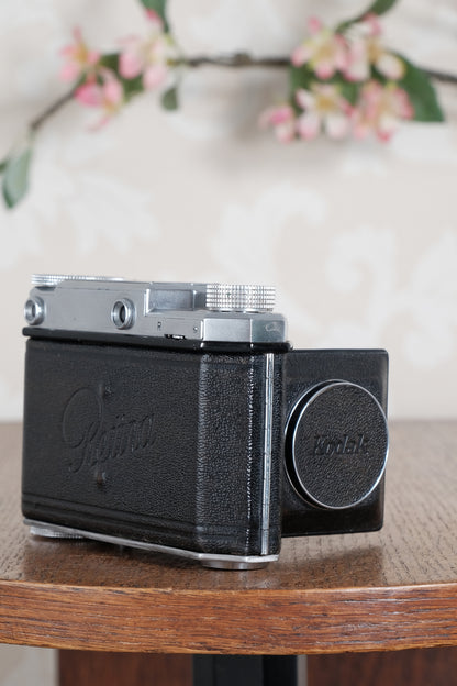 SUPERB! Kodak Retina II, German made prewar 35mm Coupled rangefinder with Fast 2.0/50mm lens, CLA'd, Freshly Serviced!