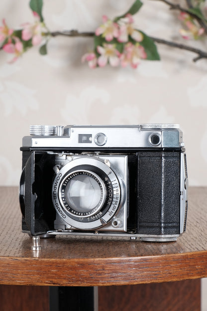 SUPERB! Kodak Retina II, German made prewar 35mm Coupled rangefinder with Fast 2.0/50mm lens, CLA'd, Freshly Serviced!