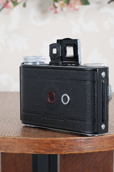 Superb! 1946 Voigtlander Bessa 66, Medium Format Folder with Color-Skopar lens, CLA's, Freshly Serviced