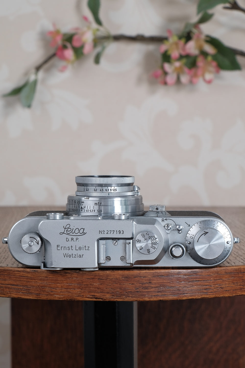 Superb! 1938 Leitz Leica IIIa with 2.0/50mm lens and camera case, Freshly Serviced, CLA'd