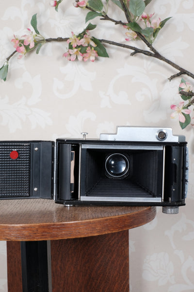 Rare! 1937 WELTA WELTUR 6x9 Coupled Rangefinder Camera, with original case. CLA'd, Freshly serviced!