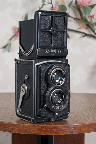 1936 Old Standard Rolleiflex, Freshly Serviced, CLA’d. Freshly Serviced, CLA’d!