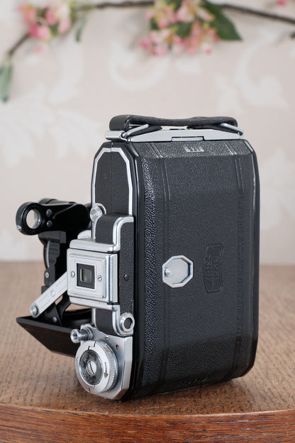 Near Mint! 1952 Zeiss Ikon Super Ikonta, Synchro-Compur & Coated Tessar. CLA’d, Freshly Serviced!