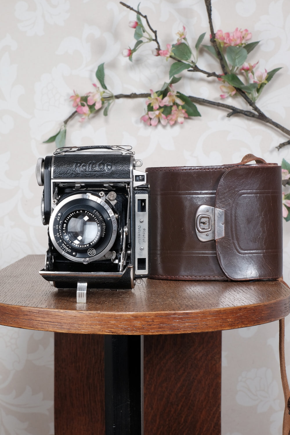 Near Mint! 1938 PLAUBEL ROLL-OP, 6x4.5 Coupled Rangefinder Camera, CLA'd  Freshly Serviced!