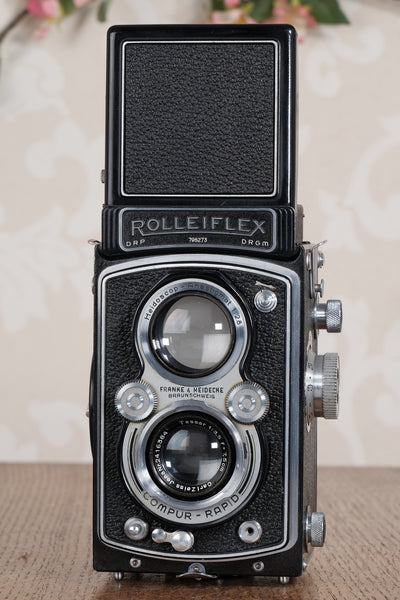 Near Mint! 1938 Rolleiflex Automat, Freshly Serviced, CLA’d!