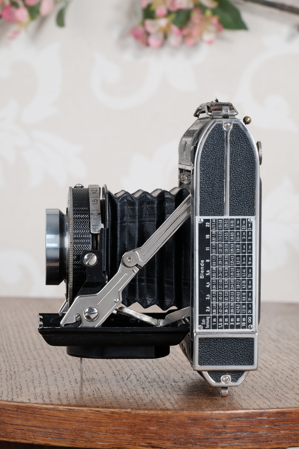 Rare! 1936 Balda Baldaxette II, 6x6 Coupled Rangefinder camera, with fast 2.8 / 80mm Tessar lens!  Freshly Serviced!, CLA'd