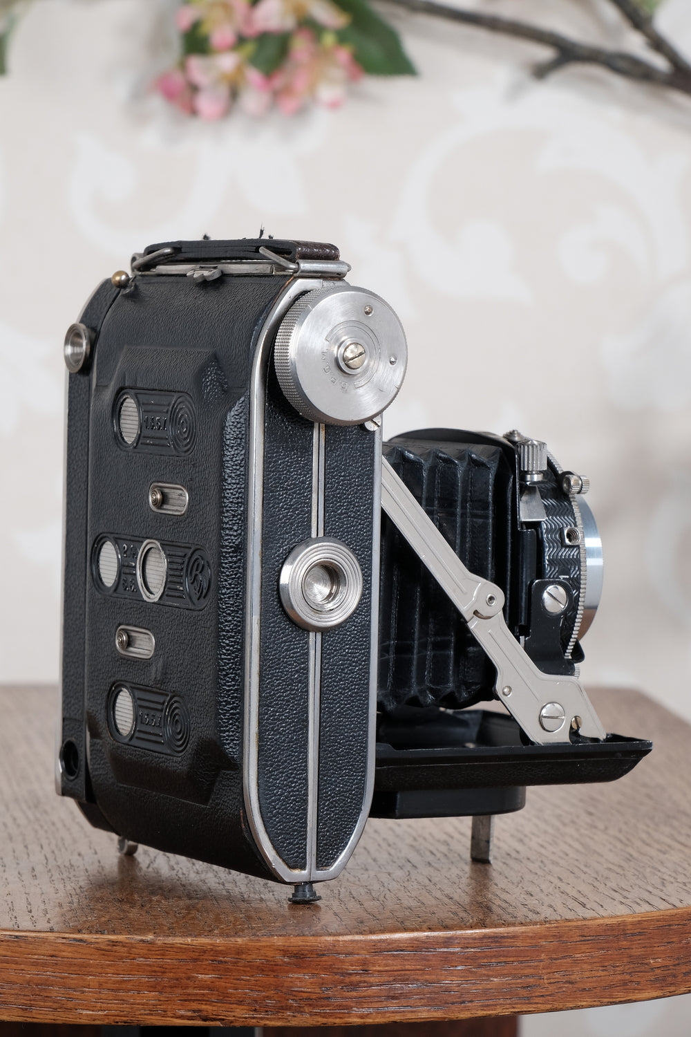 Rare! 1936 Balda Baldaxette II, 6x6 Coupled Rangefinder camera, with fast 2.8 / 80mm Tessar lens!  Freshly Serviced!, CLA'd