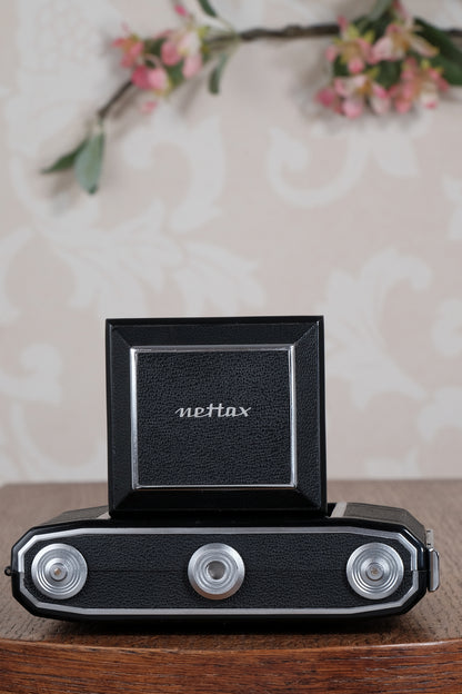 Near Mint! 1956 Zeiss Ikon Nettax with original case. Freshly Serviced, CLA'd