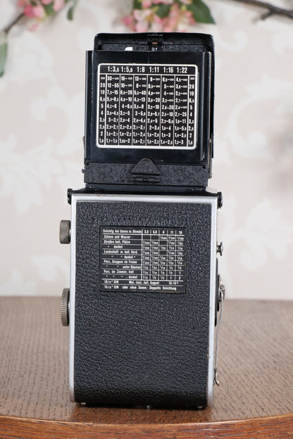 Superb! 1937 Old Standard Rolleiflex, CLA’d. Freshly Serviced, CLA’d!