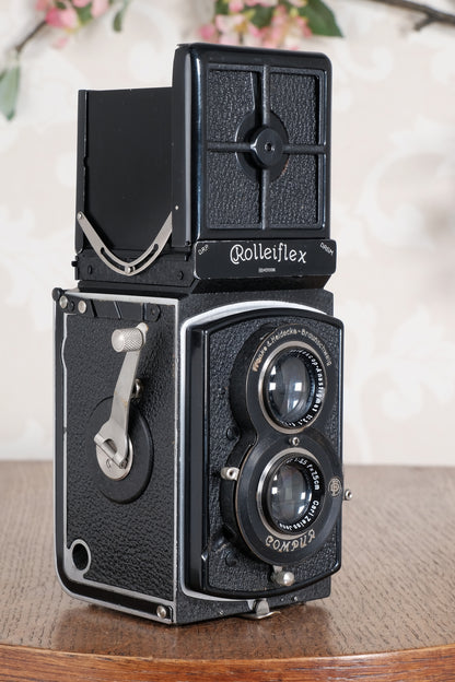 Superb! 1937 Old Standard Rolleiflex, CLA’d. Freshly Serviced, CLA’d!