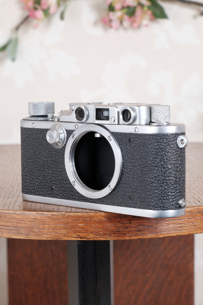 WWII 1940 Leitz Leica IIIb , CLA'd, Freshly Serviced!