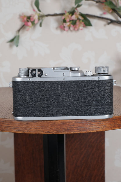 WWII 1940 Leitz Leica IIIb , CLA'd, Freshly Serviced!