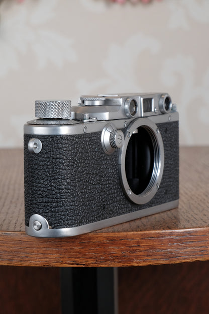 WWII 1940 Leitz Leica IIIb , CLA'd, Freshly Serviced!