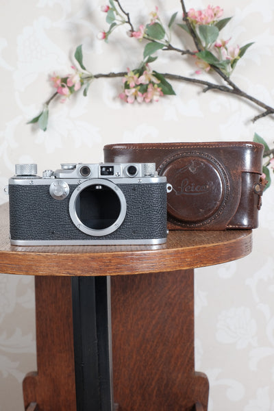 Hard to find! 1940 Leitz Leica IIIb , CLA'd, Freshly Serviced!