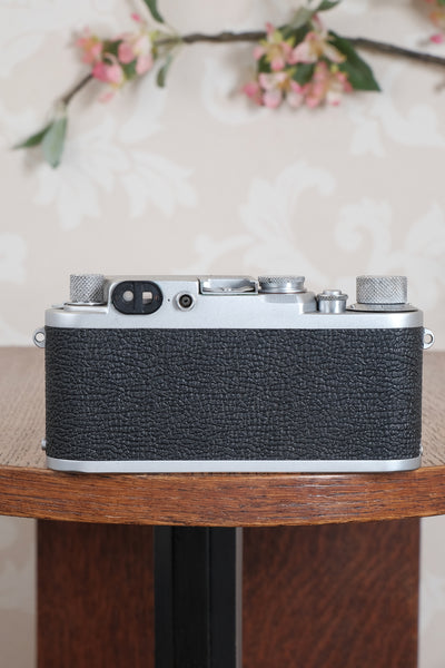 Near Mint! 1953 Leitz Leica IIf, CLA'd, Freshly Serviced!