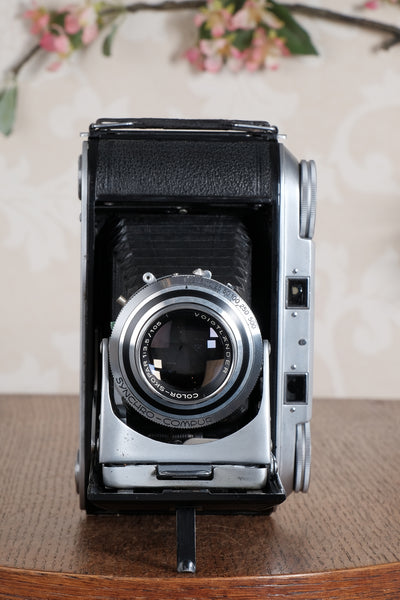 Superb! 1955 Voigtlander 6x9 Bessa II with Color-Skopar lens. Freshly Serviced, CLA'd.