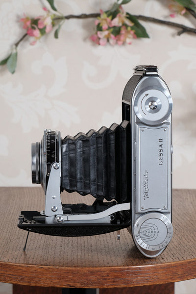 Superb! 1955 Voigtlander 6x9 Bessa II with Color-Skopar lens. Freshly Serviced, CLA'd.